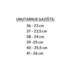Air Max tablica veličina OMC